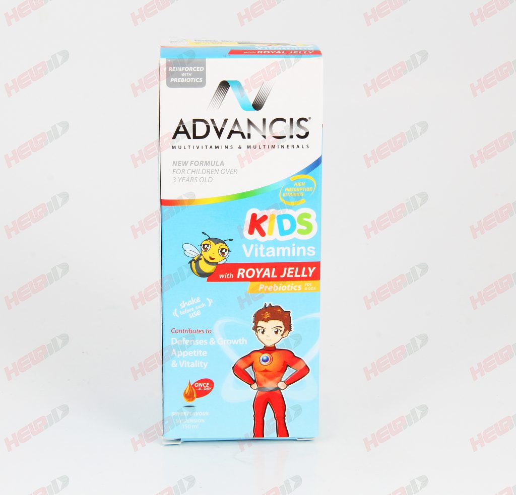 شربت کیدز ویتامین همراه با رویال ژلی ادونسیس