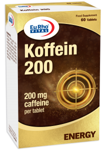 قرص کافئین 200 یوروویتال